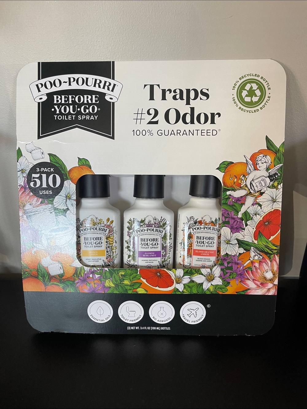 ❤️NEW!!!❤️ BUNDLED! Before-You-Go Toilet Spray 3-Pack. Option to buy individual.